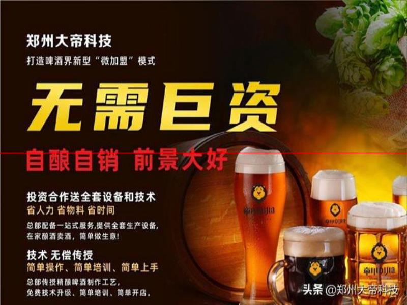 開一家精釀啤酒館需要多少錢？