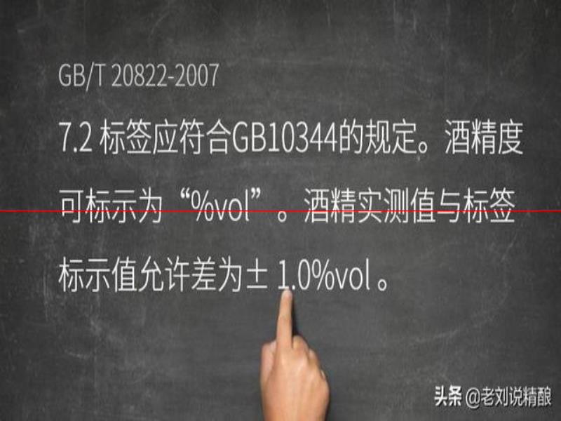 12.0°P按照GB/T4927標(biāo)示“酒精度≥4.1%vol”，居然被判不合格？